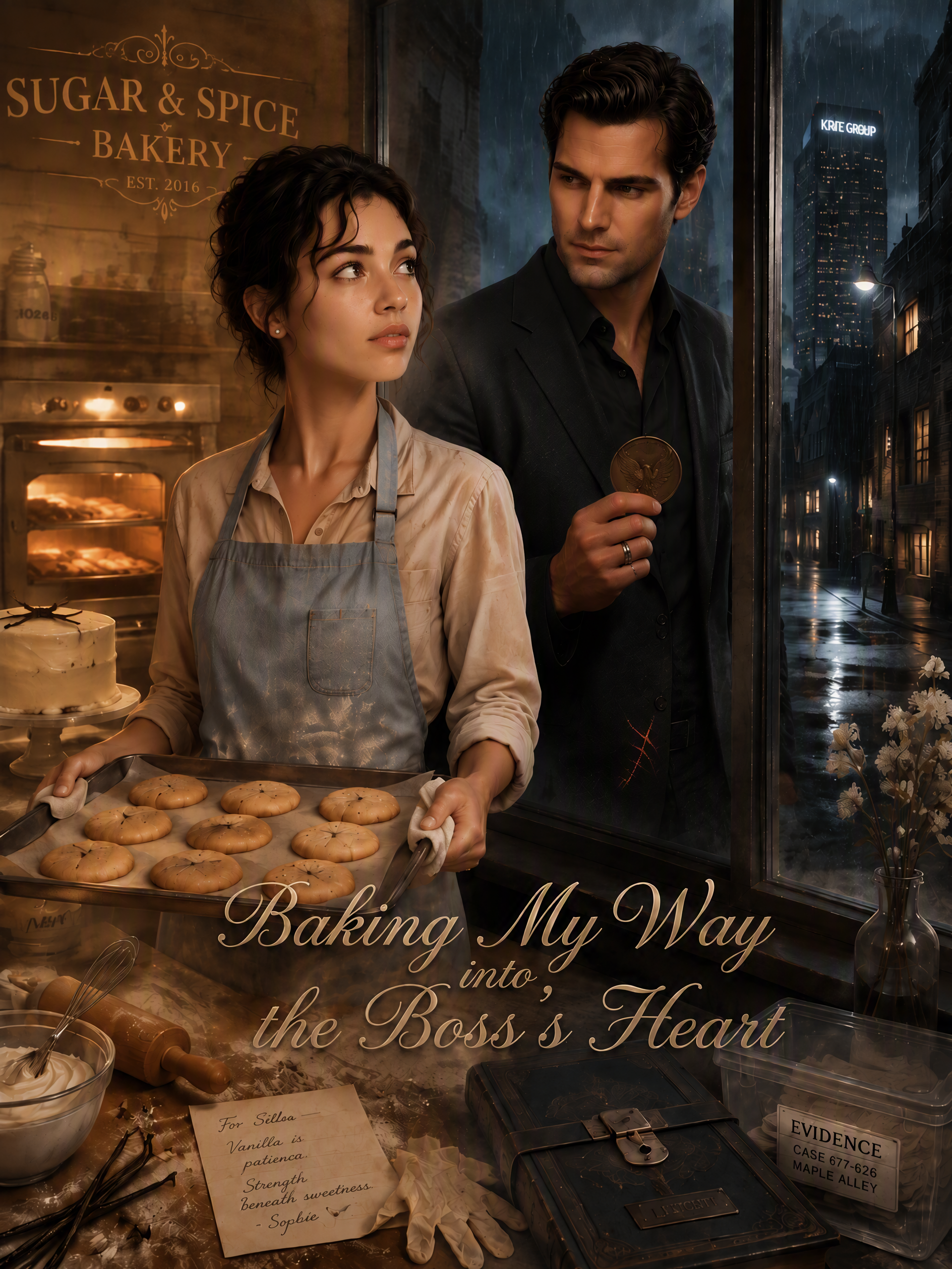 Baking My Way into the Boss’s Heart vertical drama poster